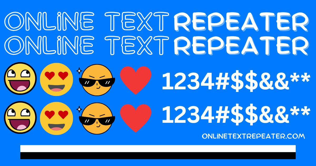 X100 Text Repeat Any Text 100 Times Instantly | 100 Times Text Repeater